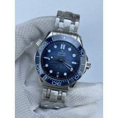 (준비완료/특급배송 )NO.2555/VS공장 오메가 씨마스터 다이버 300M 스틸 블루다이얼 브레이슬릿